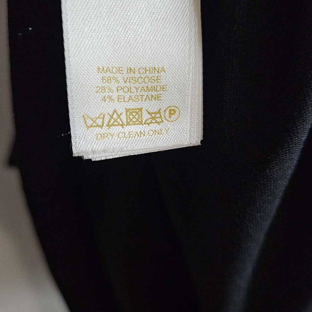 Kate Spade Size 6 Black Midi Dress - Picture 4 of 5